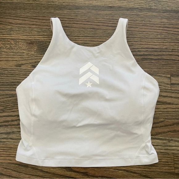 Lululemon x Barry’s white tank top size 4 - Picture 1 of 4